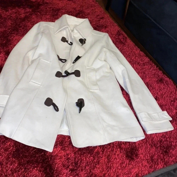 Vintage white wool blend  jacket 12 - Picture 5 of 14